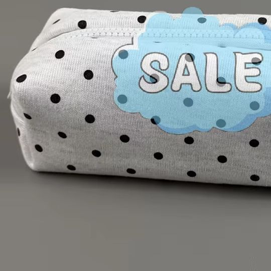 Aesthetic Large Pencil Case Pouch - Astuccio a pois, carino ed estetico,